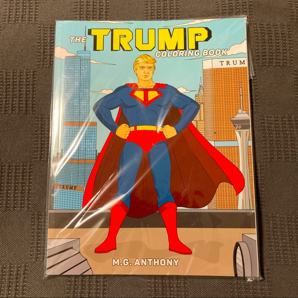 The Trump Coloring book - MG Novelty colouring book